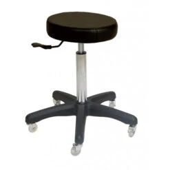 Stool Turbo - All Black Black Upholstery