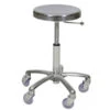 Stool Aluminum - Chrome 2 Stool Aluminum - Chrome -Hairdressing Products 43523 1 14 80952