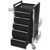 Twilight 5 Drawer Trolley - Chrome Frame 2 Twilight 5 Drawer Trolley - Chrome Frame -Hairdressing Products 44449C 45678