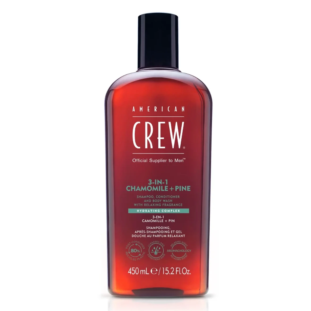 American Crew 3 In 1 Chamomile + Pine 450ml 3 American Crew 3 In 1 Chamomile + Pine 450ml