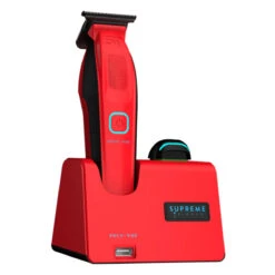 Supreme ST Recharge Trimmer - Red -Hairdressing Products 490 107 ST777 RED 2
