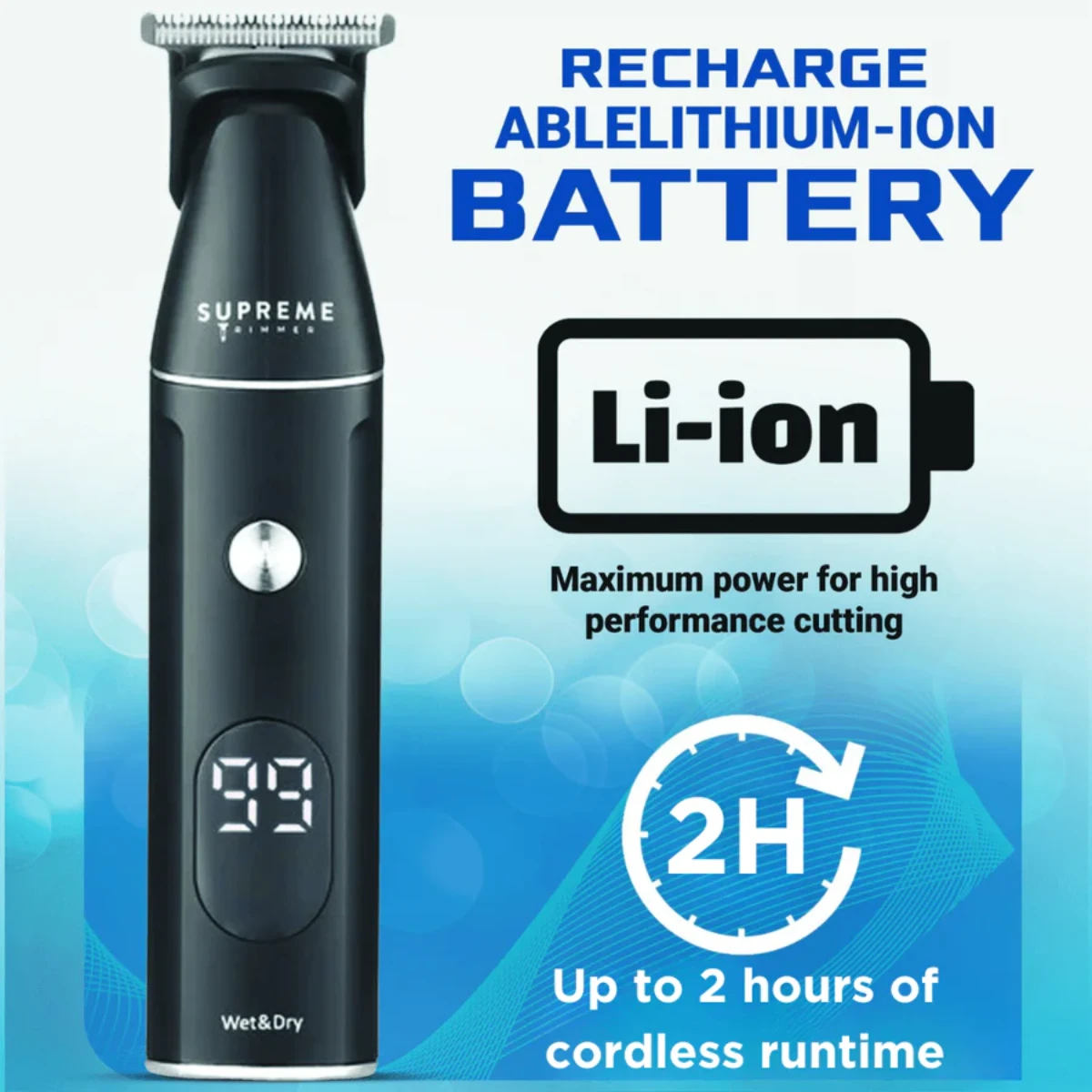 Supreme ST Multigroomer All-in-One Trimmer - 14 Piece Set 4 Supreme ST Multigroomer All-in-One Trimmer - 14 Piece Set - Image 2