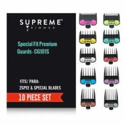 Supreme ST Special Fit Premium Clip On Guards - Colored -Hairdressing Products 490 130 CG101S