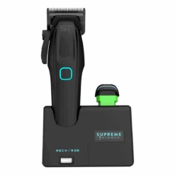 Supreme ST Recharge Clipper - Black 24 Supreme ST Recharge Clipper - Black -Hairdressing Products 490 165 6