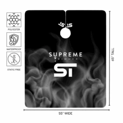 Supreme ST Premium Barber Cape - Steele Smoke -Hairdressing Products 490 208 2