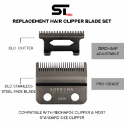 Supreme ST Fade Blade Replacement For Recharge Clipper 13 Supreme ST Fade Blade Replacement For Recharge Clipper -Hairdressing Products 490 250 CBF19 4