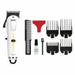 Wahl Super Taper Cordless Pro Lithium Clipper - White -Hairdressing Products 542 007 3