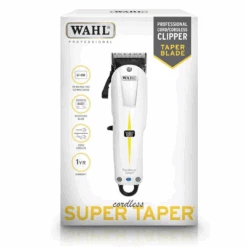 Wahl Super Taper Cordless Pro Lithium Clipper - White -Hairdressing Products 542 007 4
