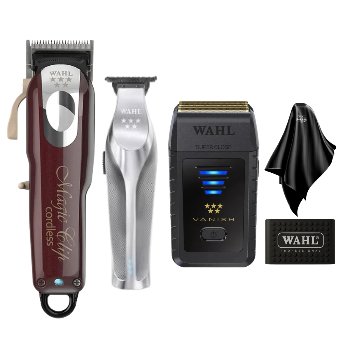 Wahl Magic Clip & Hi Viz Trio 3 Wahl Magic Clip & Hi Viz Trio