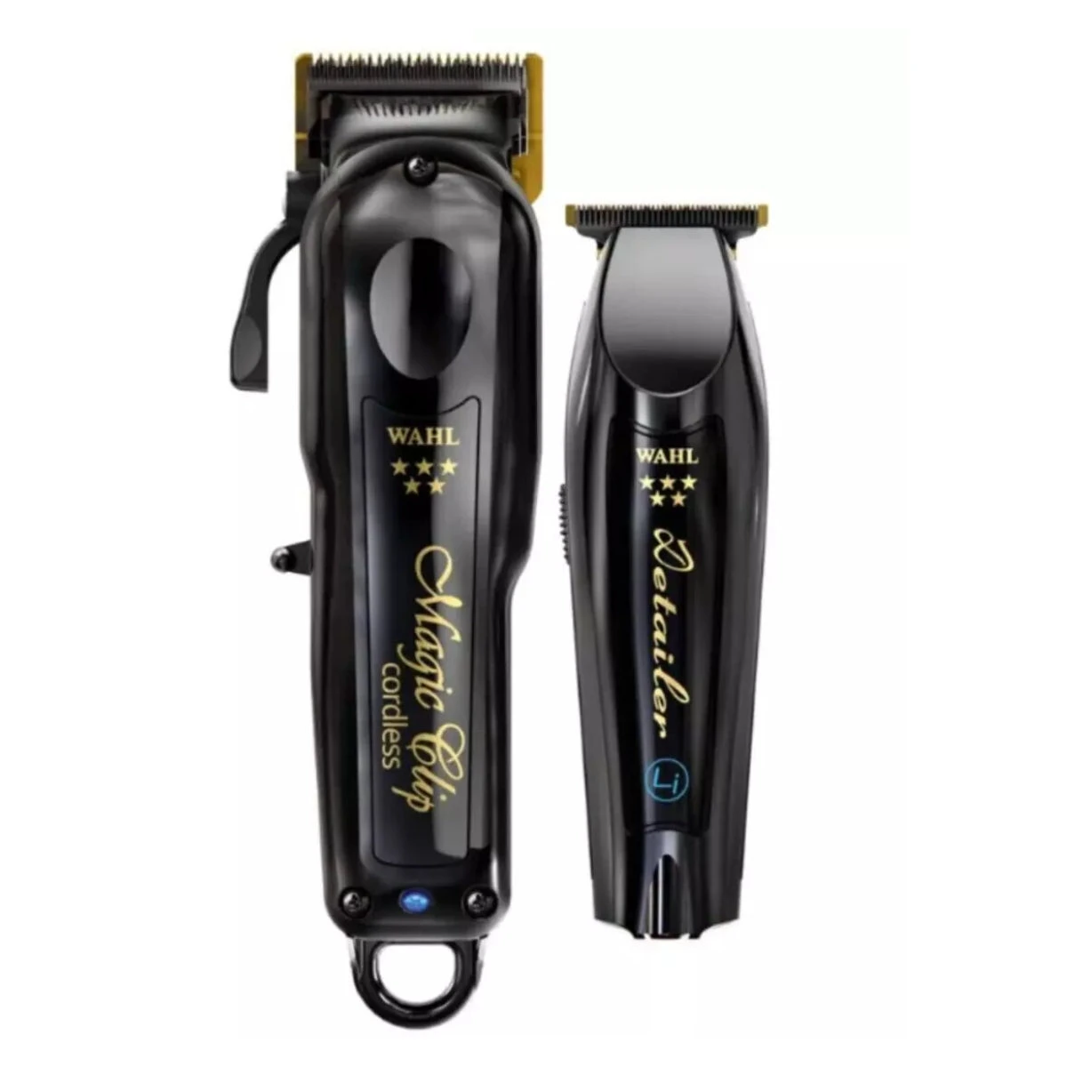 Wahl Cordless Barber Combo Black Magic Clip Clipper & Detailer Trimmer 3 Wahl Cordless Barber Combo Black Magic Clip Clipper & Detailer Trimmer