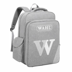 Wahl Grey Backpack White Wahl Logo