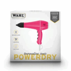 Wahl Power Dry - Pink - Hair Dryer -Hairdressing Products 542 052P SD5439HP