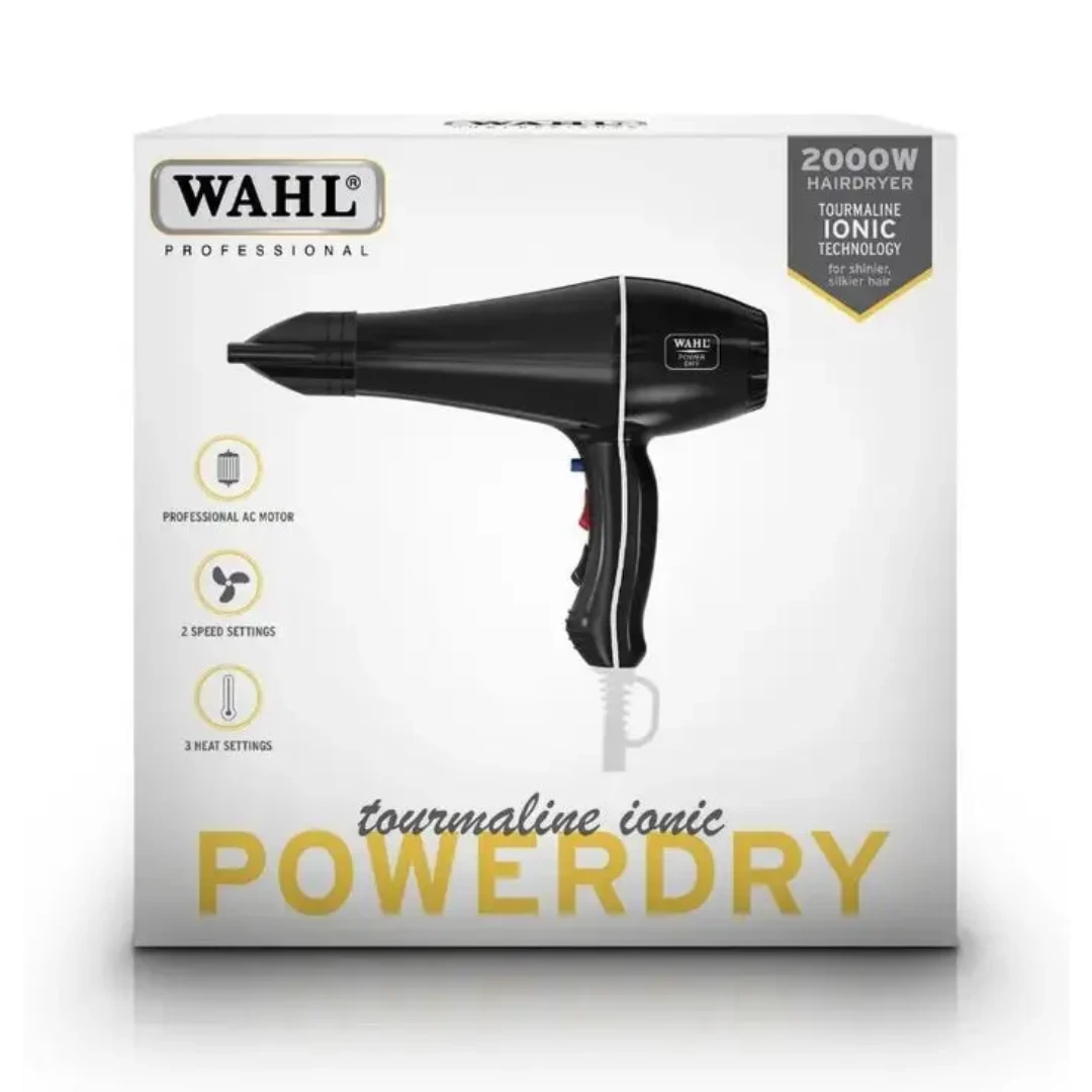 Wahl Power Dry - Black - Hair Dryer 5 Wahl Power Dry - Black - Hair Dryer - Image 3