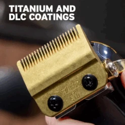 Wahl Gold Titanium DLC Magic Clip Cordless Clipper Stagger Tooth Blade -Hairdressing Products 542 482 WA2161 708