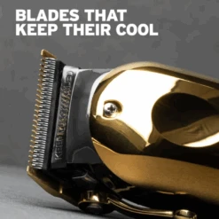 Wahl Gold Titanium DLC Magic Clip Cordless Clipper Stagger Tooth Blade -Hairdressing Products 542 482 WA2161 708 3
