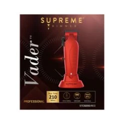 Supreme ST Vader Clipper - Red -Hairdressing Products 61