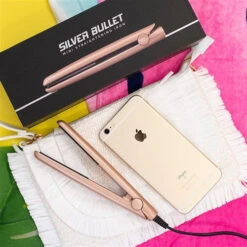 Silver Bullet Straightener Mini - Gold 10 Silver Bullet Straightener Mini - Gold -Hairdressing Products 900427 4 71559