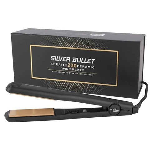 Silver Bullet Keratin 230 Ceramic Wide Plate Straightener - 37mm 7 Silver Bullet Keratin 230 Ceramic Wide Plate Straightener - 37mm - Image 5