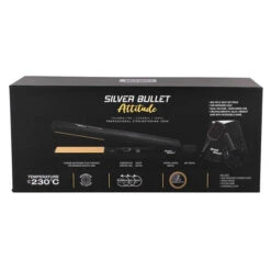 Silver Bullet Attitude Straightener - Black -Hairdressing Products 900441 3 76835