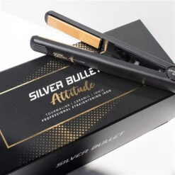 Silver Bullet Attitude Straightener - Black -Hairdressing Products 900441 4 63788