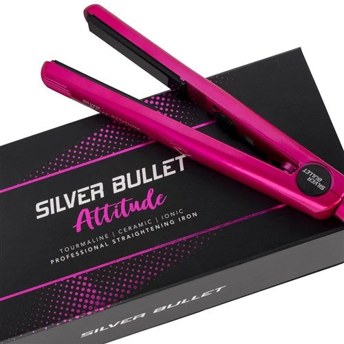 Silver Bullet Attitude Straightener - Hot Pink 6 Silver Bullet Attitude Straightener - Hot Pink - Image 4