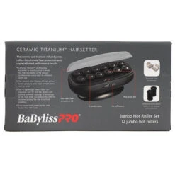 Babylisspro Professional Jumbo Roller Hairsetter - 12 Pc -Hairdressing Products 900741 3 59789