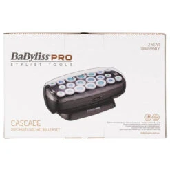 Babylisspro Cascade Velvel Hot Rollers Hairsetter - 20 Pc 9 Babylisspro Cascade Velvel Hot Rollers Hairsetter - 20 Pc -Hairdressing Products 900742 3 37546