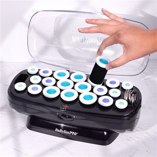 Babylisspro Cascade Velvel Hot Rollers Hairsetter - 20 Pc 6 Babylisspro Cascade Velvel Hot Rollers Hairsetter - 20 Pc - Image 4