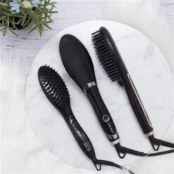 Silver Bullet Hybrid Straightening Hot Brush 10 Silver Bullet Hybrid Straightening Hot Brush -Hairdressing Products 900749 4 48003