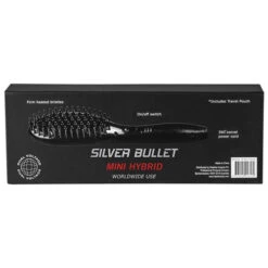 Silver Bullet Mini Hybrid Straightening Hot Brush 9 Silver Bullet Mini Hybrid Straightening Hot Brush -Hairdressing Products 900750 3 14769
