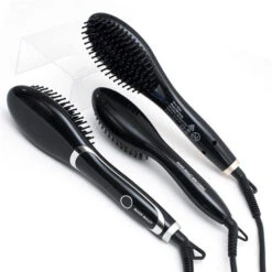Silver Bullet Mini Hybrid Straightening Hot Brush 11 Silver Bullet Mini Hybrid Straightening Hot Brush -Hairdressing Products 900750 5 92327