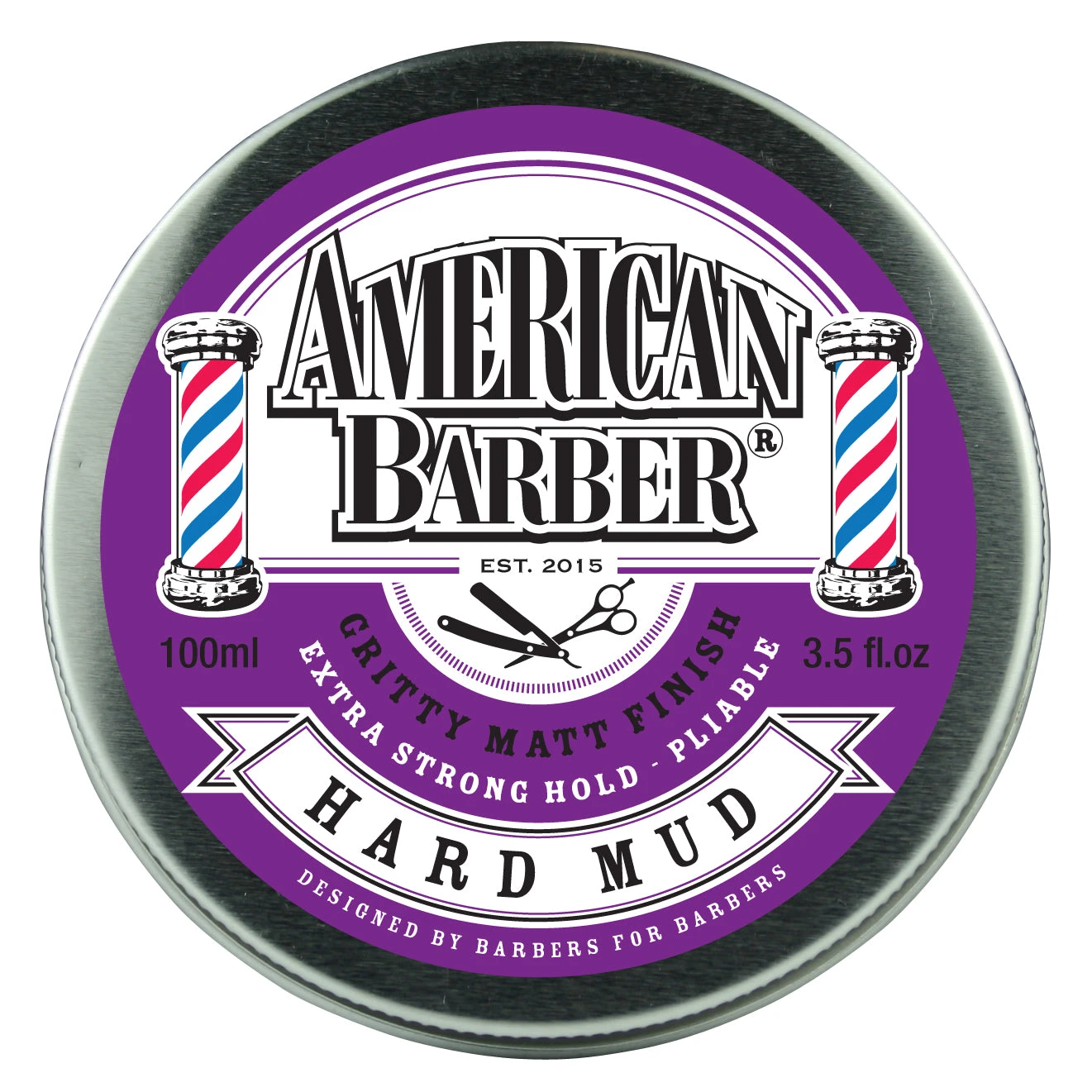 American Barber Hard Mud 100ml 3 American Barber Hard Mud 100ml
