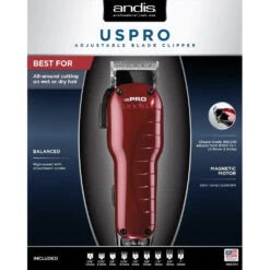 Andis Us-pro Clipper 7 Andis Us-pro Clipper -Hairdressing Products AND US1 66230a 50408