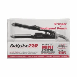 BaBylissPRO Mini Crimper - Black -Hairdressing Products BaBylissPRO Mini Crimper Black 65863