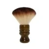 Barberco Brown Wooden Neck Brush -Hairdressing Products BarberCo Brown Wooden Shave Brush 36524