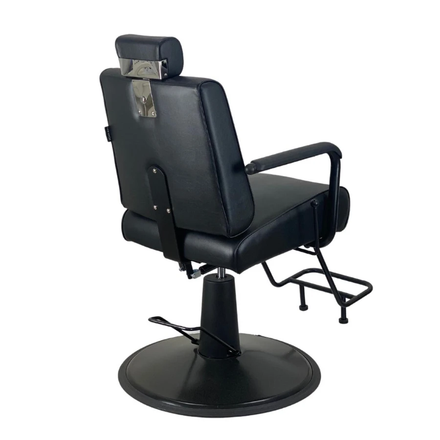 Cyrus Upholstery Reclining Salon Chair - Black 8 Cyrus Upholstery Reclining Salon Chair - Black - Image 6