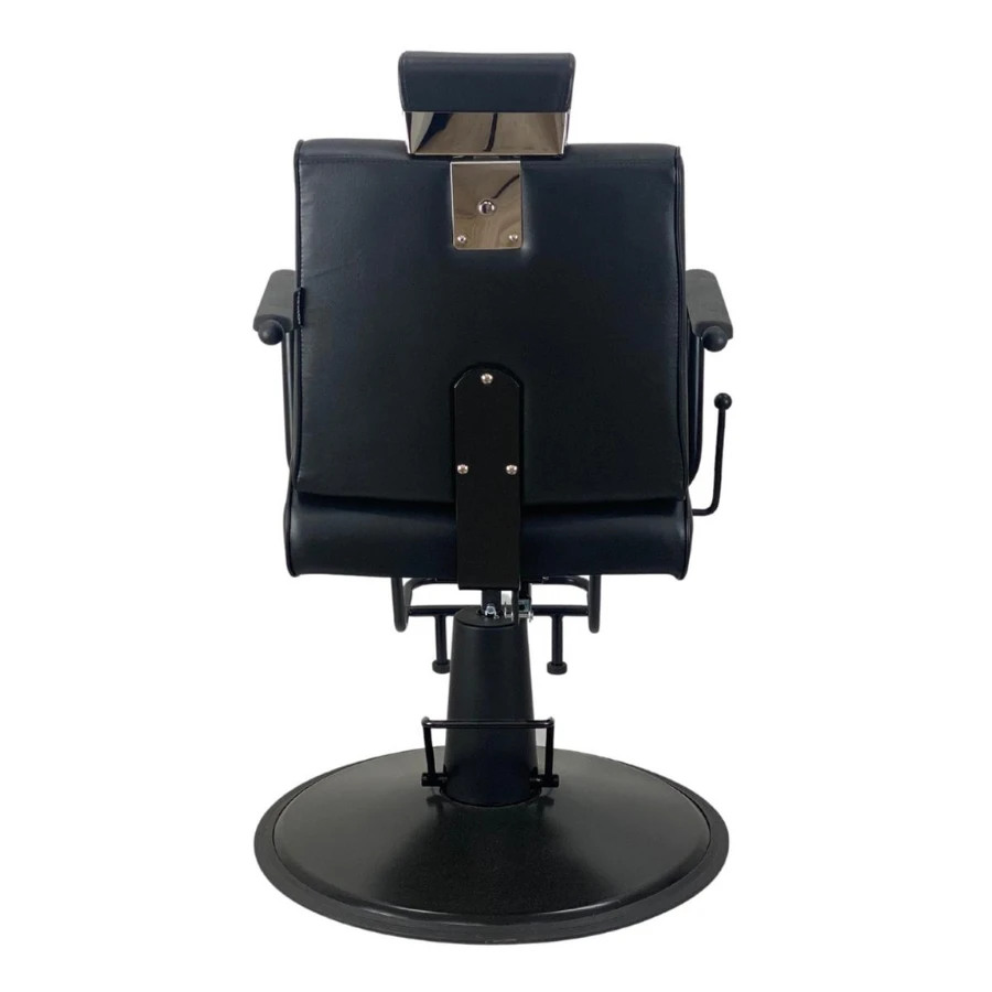 Cyrus Upholstery Reclining Salon Chair - Black 9 Cyrus Upholstery Reclining Salon Chair - Black - Image 7