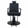 Cyrus Upholstery Reclining Salon Chair - Black -Hairdressing Products Cyrus Upholstery Reclining Salon Chair Black 5 56584