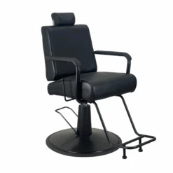 Cyrus Upholstery Reclining Salon Chair - Black 13 Cyrus Upholstery Reclining Salon Chair - Black -Hairdressing Products Cyrus Upholstery Reclining Salon Chair Black 6 31685