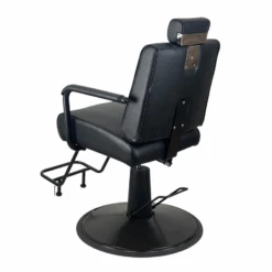 Cyrus Upholstery Reclining Salon Chair - Black 12 Cyrus Upholstery Reclining Salon Chair - Black -Hairdressing Products Cyrus Upholstery Reclining Salon Chair Black 37173