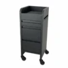 Fusion 4 Drawer Hairdressing Beauty Trolley - Black -Hairdressing Products Fusion 4 Drawer Hairdressing Beauty Trolley Black 290 9897 71553