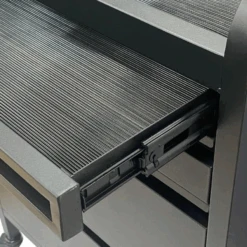 Fusion PLUS 4 Drawer Hairdressing Beauty Trolley - Black -Hairdressing Products Fusion PLUS 4 Drawer Hairdressing Beauty Trolley Black 290 9898 3 68820