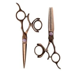 Kamisori Jewel III Double Swivel Professional Haircutting Shears Set