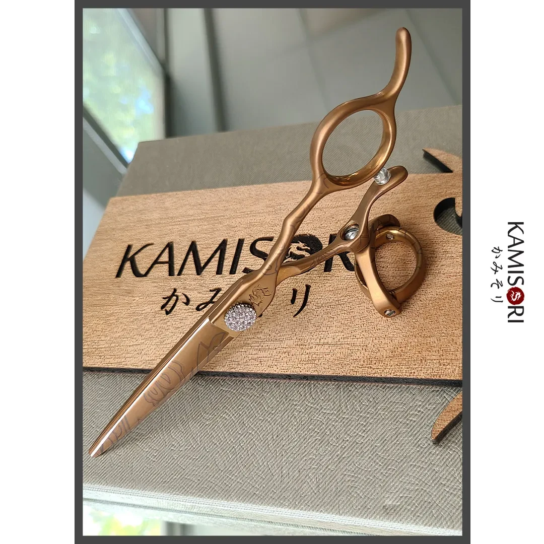 Kamisori Jewel III Double Swivel Professional Haircutting Shears Set 4 Kamisori Jewel III Double Swivel Professional Haircutting Shears Set - Image 2