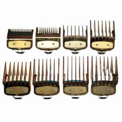 Premium Clipper Attachment Set Gold - 8 Pc
