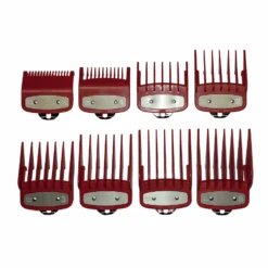 Premium Clipper Attachment Set Red - 8 Pc