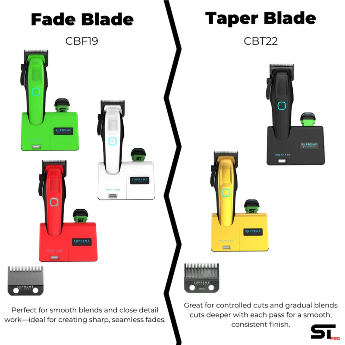 Supreme ST Recharge Clipper - White 4 Supreme ST Recharge Clipper - White - Image 2