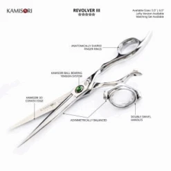 Kamisori Revolver III Professional Haircutting Shears Set -Hairdressing Products Revolver3 Info 300x300 32913