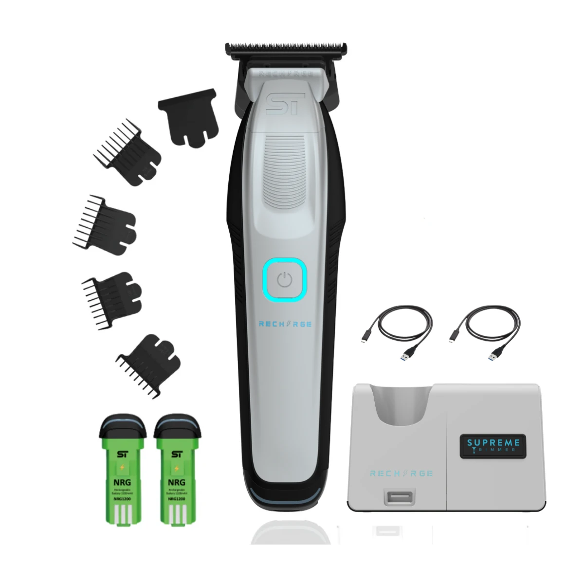 Supreme ST Recharge Trimmer - Grey 3 Supreme ST Recharge Trimmer - Grey