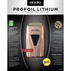 Andis Profoil Lithium Plus Shaver Ts-1 Copper -Hairdressing Products TS2 Copper 3 86249